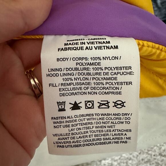 Nike Los Angeles Lakers Oversized Jacket Size Medium - Picture 9 of 11